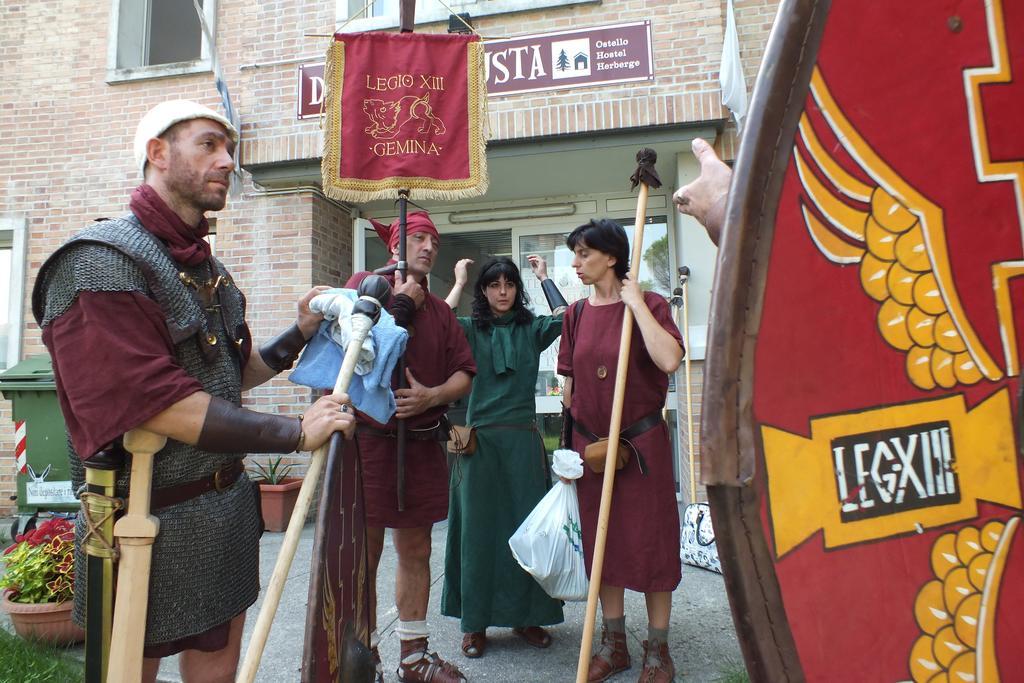 Ostello Domus Augusta อากวีเลยา ภายนอก รูปภาพ